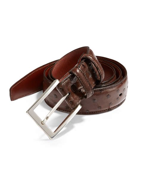 saks off men's belts.